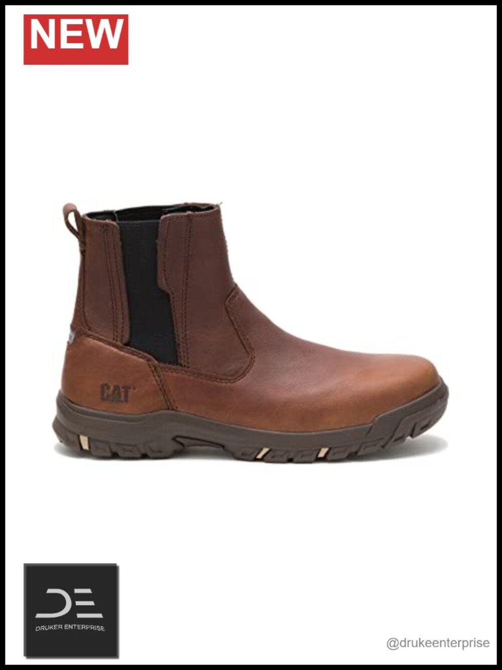Steel Toe Industrial Work Boots Slip Resistant